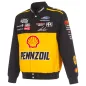 Preview: #22 Joey Logano - Nascar - Pennzoil Full-Snap Racing Jacke in schwarz